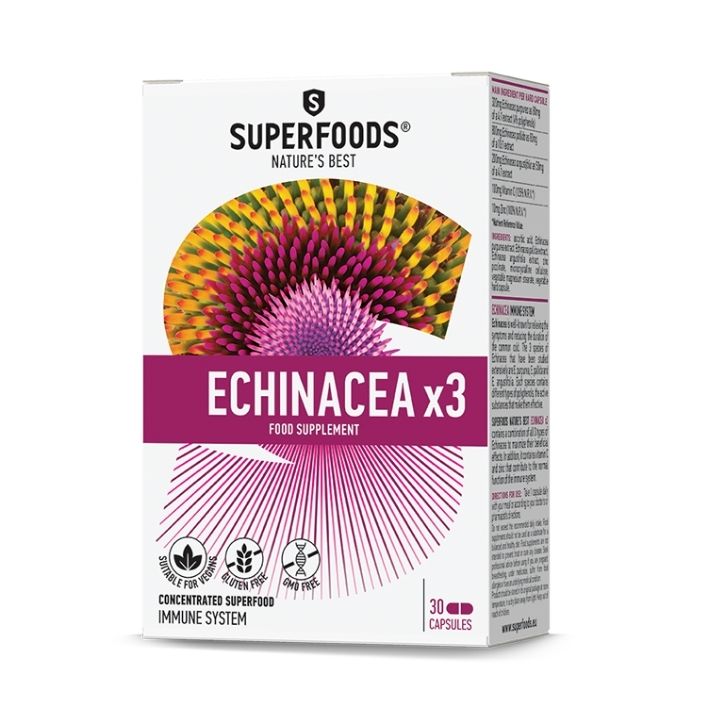 Superfoods Echinacea 30 Capsules